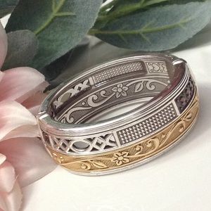 Brighton RARE "Portula " Wide-hinged Bangle